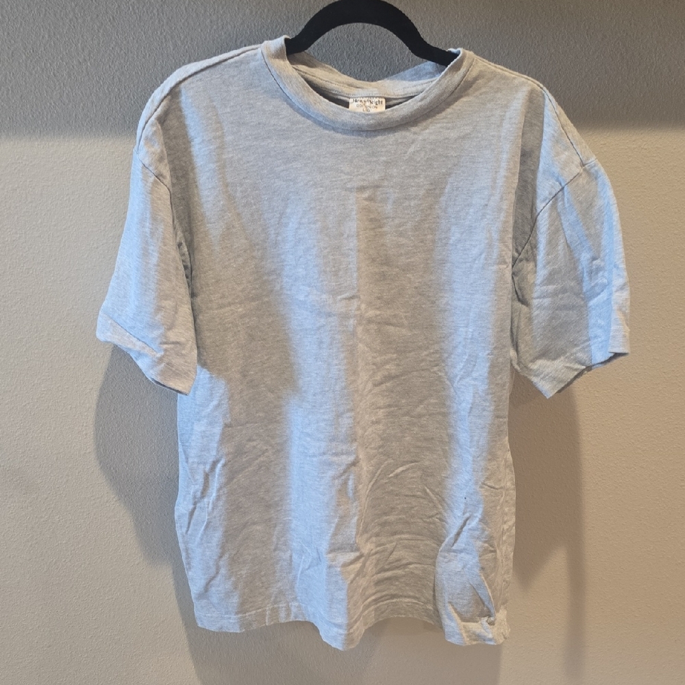 Men's Cotton On Light Gray Tee, Large